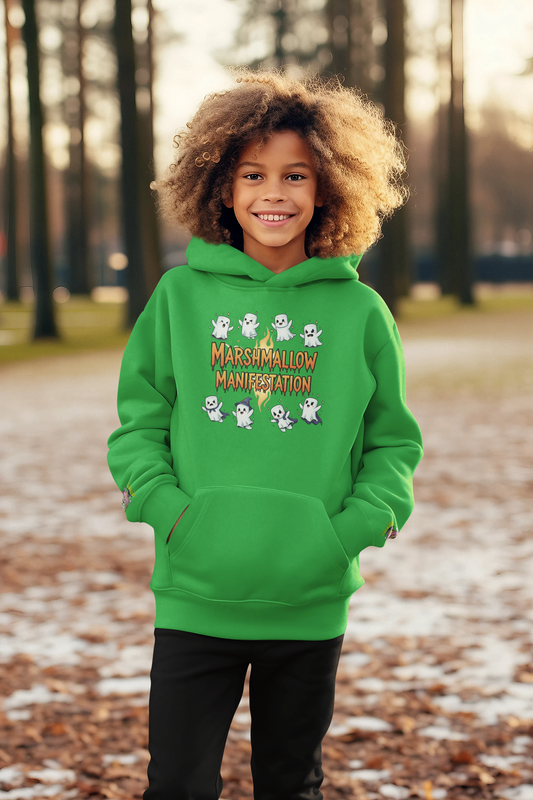 Marshmallow Manifestation Kids Hoodie