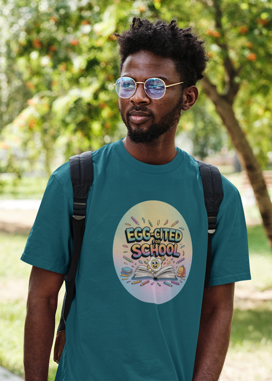 Egg-cited For School Tee – Sunny-Side-Up Style for Back-to-School Fun