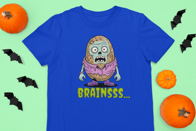 Zombie Brains Kids Tee