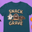 Snack To The Grave Kids Halloween Tee