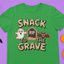 Snack To The Grave Kids Halloween Tee