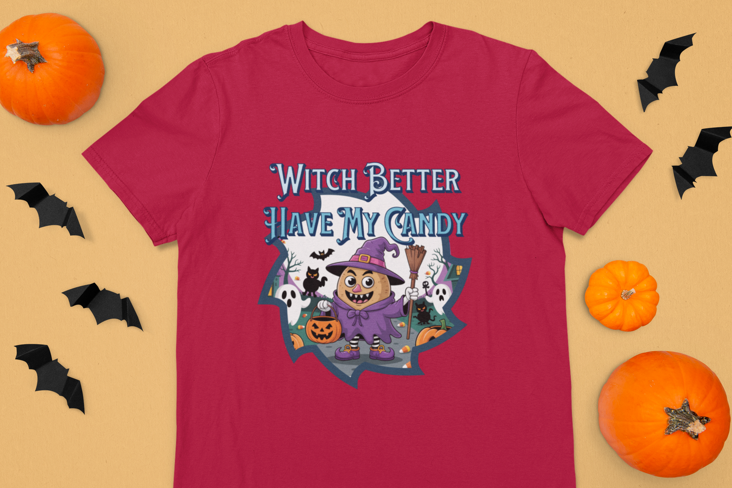 Witch Better Have Candy Kids Tee