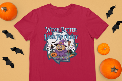 Witch Better Have Candy Kids Tee