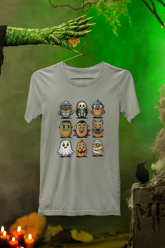 Spud Gang Halloween Tee – Playful Potato Crew for Spooky Season