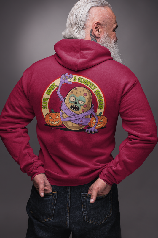 Slightly Seasoned Zombie Zip-up Hoodie