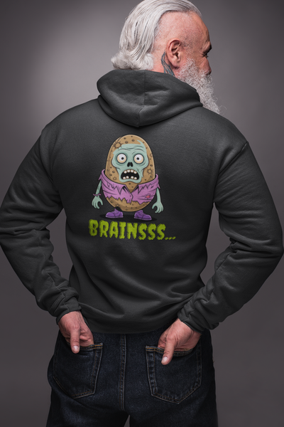 Zombie Brains Zip-up Hoodie