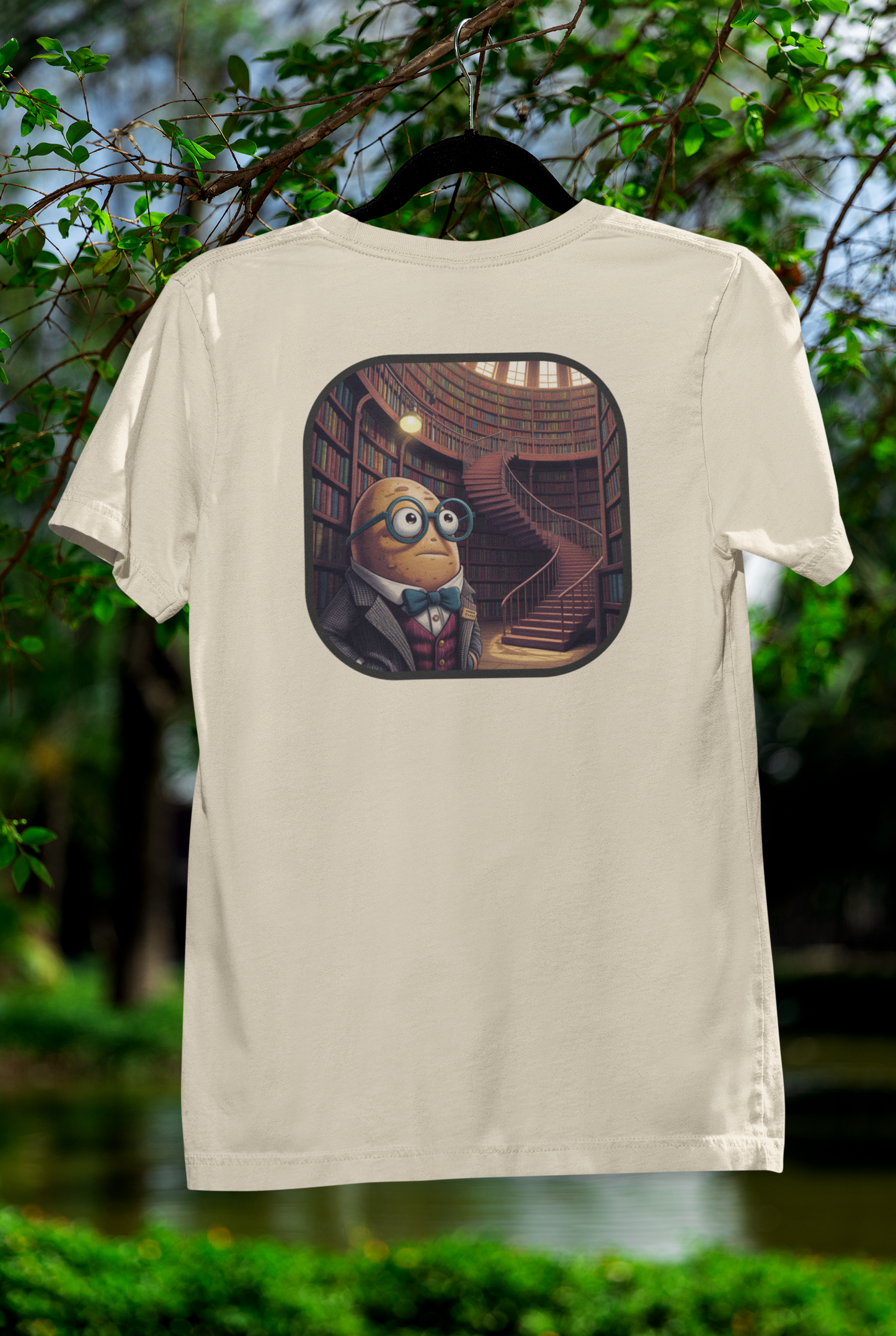 Lost in the Library: Plot Twist Edition Tee – Whimsical Bookworm Style for Back-to-School