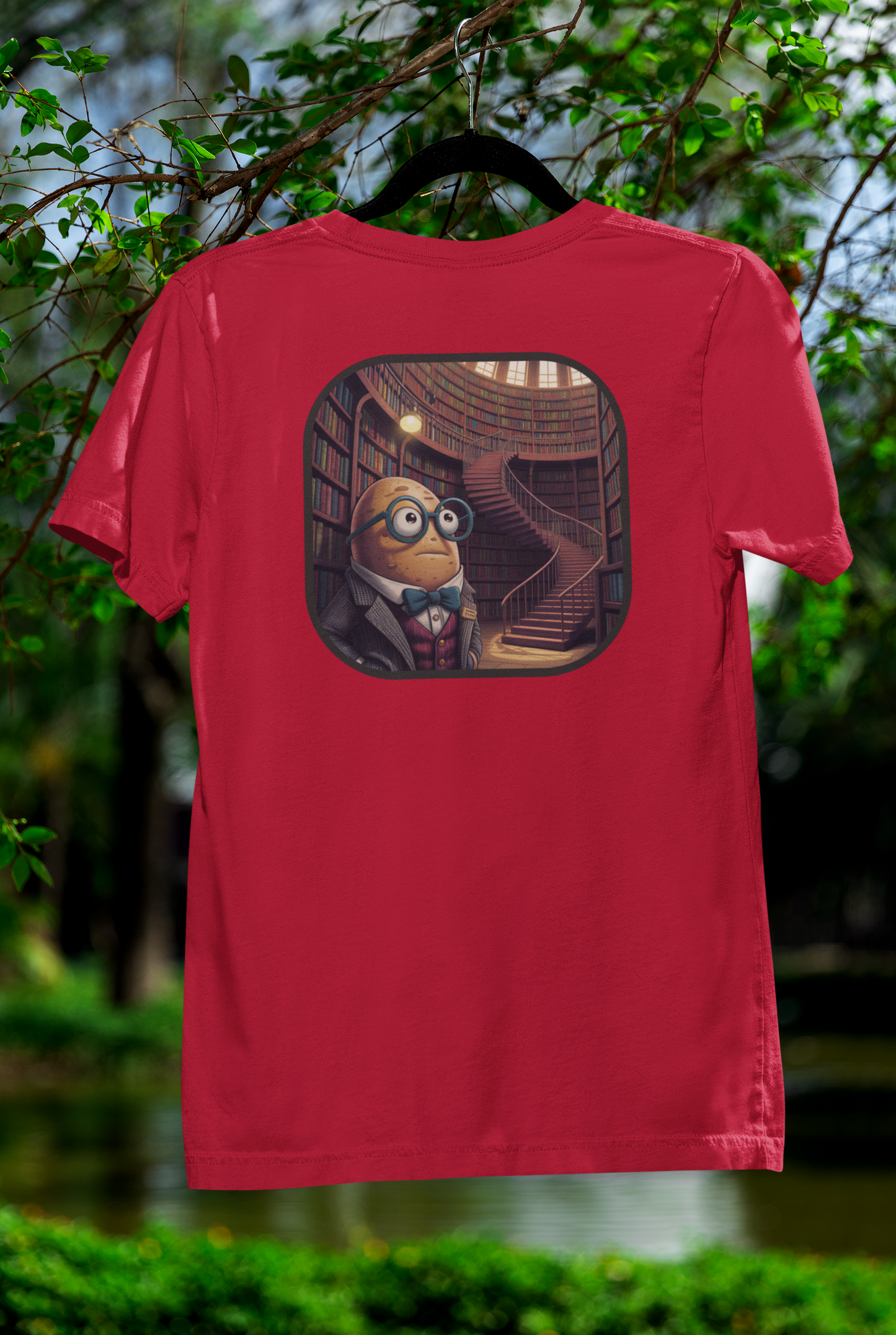 Lost in the Library: Plot Twist Edition Tee – Whimsical Bookworm Style for Back-to-School