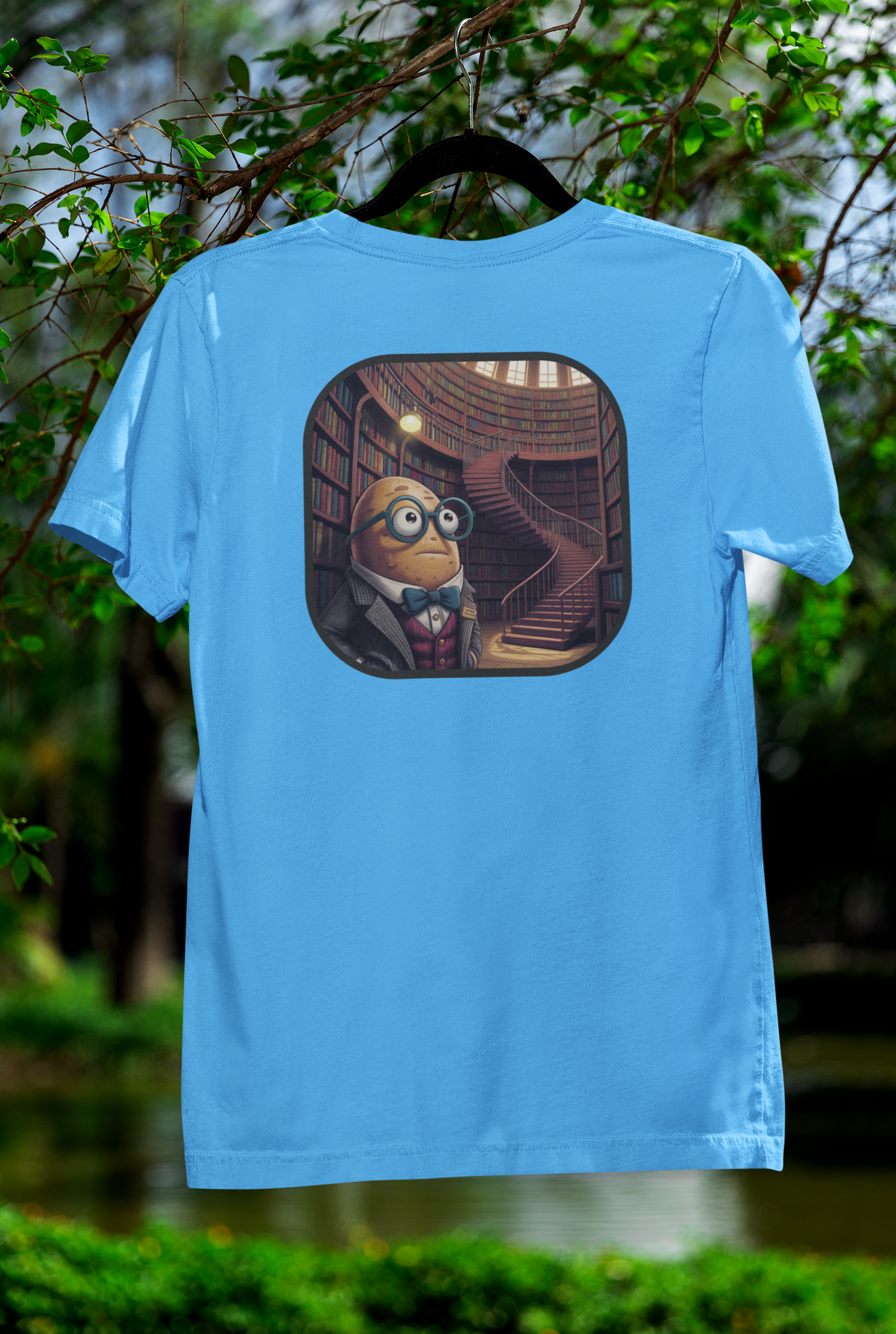 Lost in the Library: Plot Twist Edition Tee – Whimsical Bookworm Style for Back-to-School