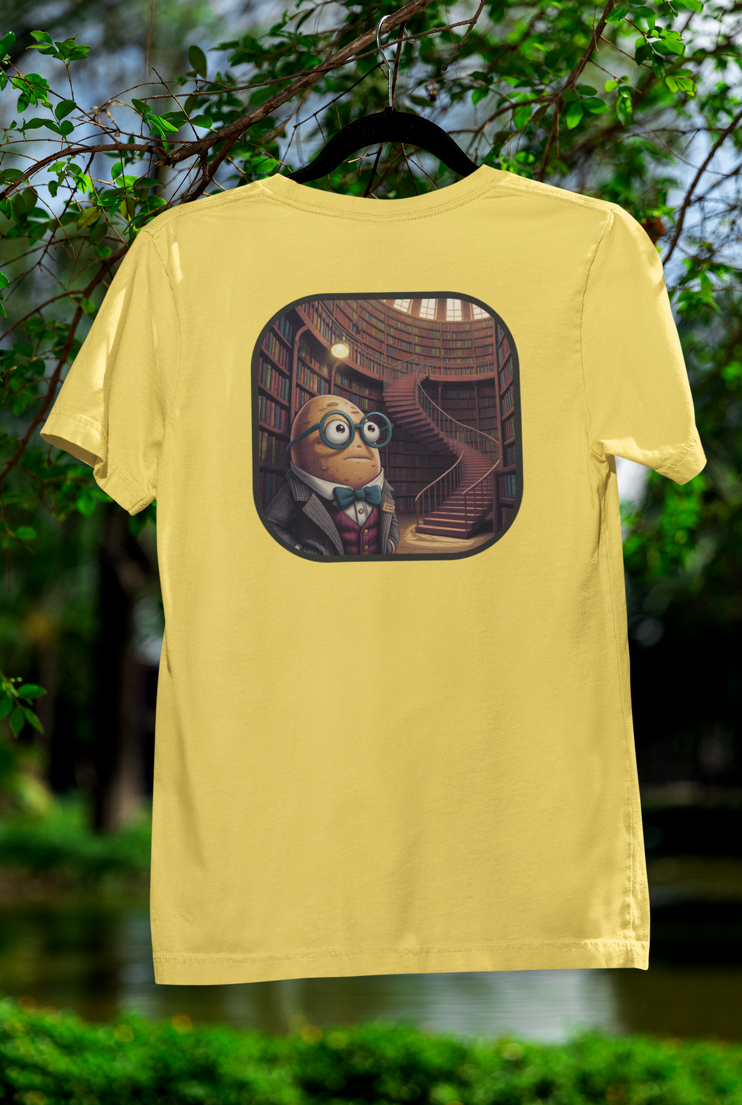 Lost in the Library: Plot Twist Edition Tee – Whimsical Bookworm Style for Back-to-School