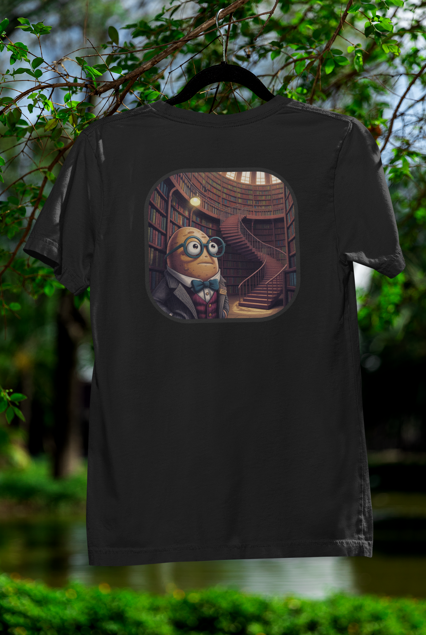 Lost in the Library: Plot Twist Edition Tee – Whimsical Bookworm Style for Back-to-School