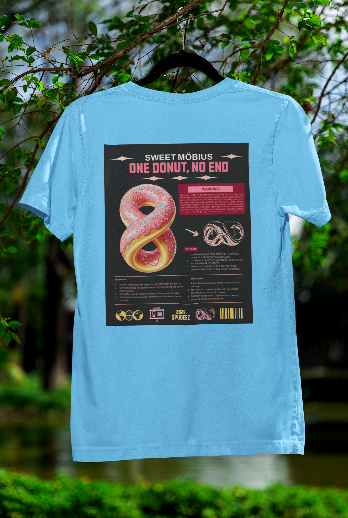 Sweet Möbius Donut: The Infinite Snack Poster Tee