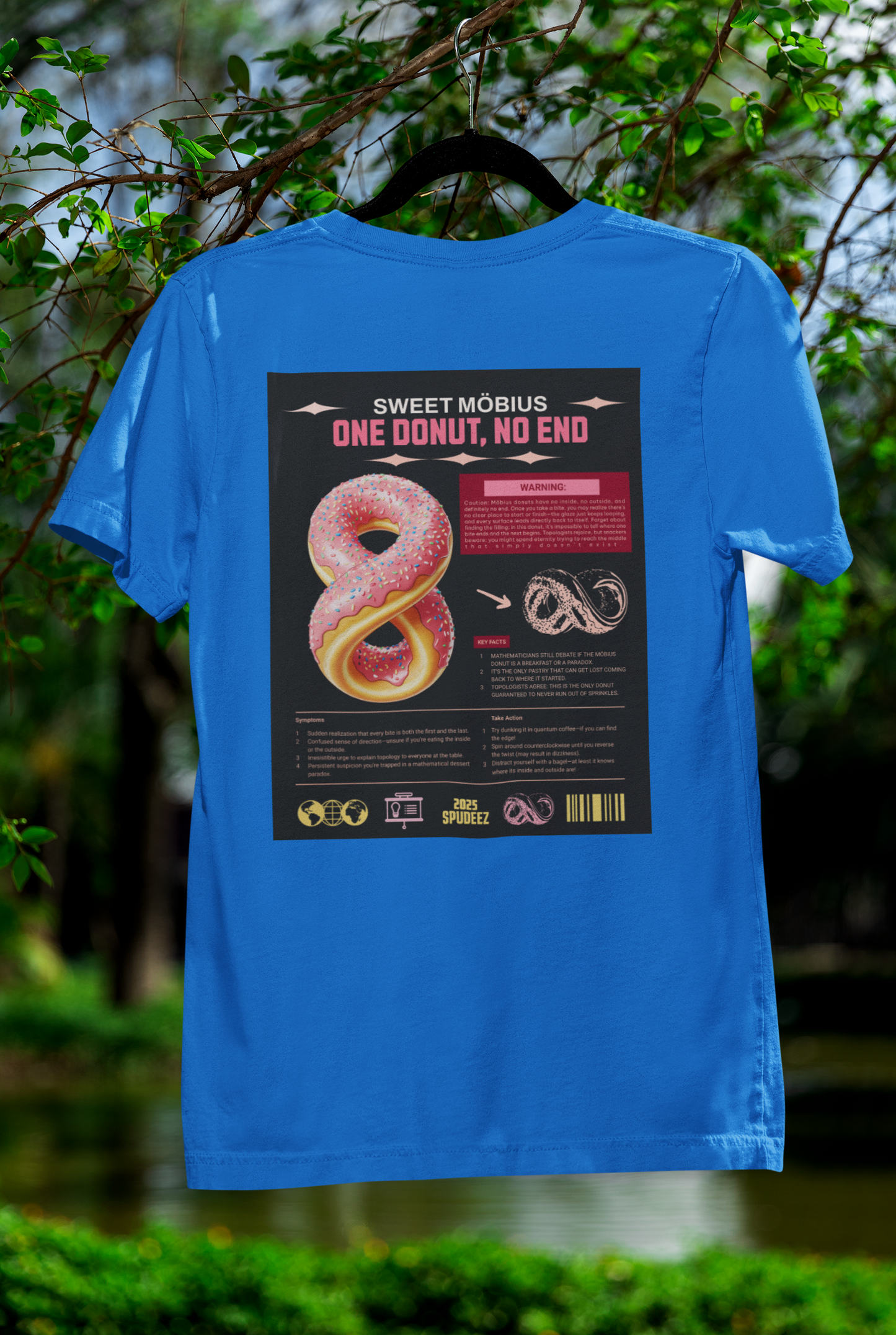 Sweet Möbius Donut: The Infinite Snack Poster Tee