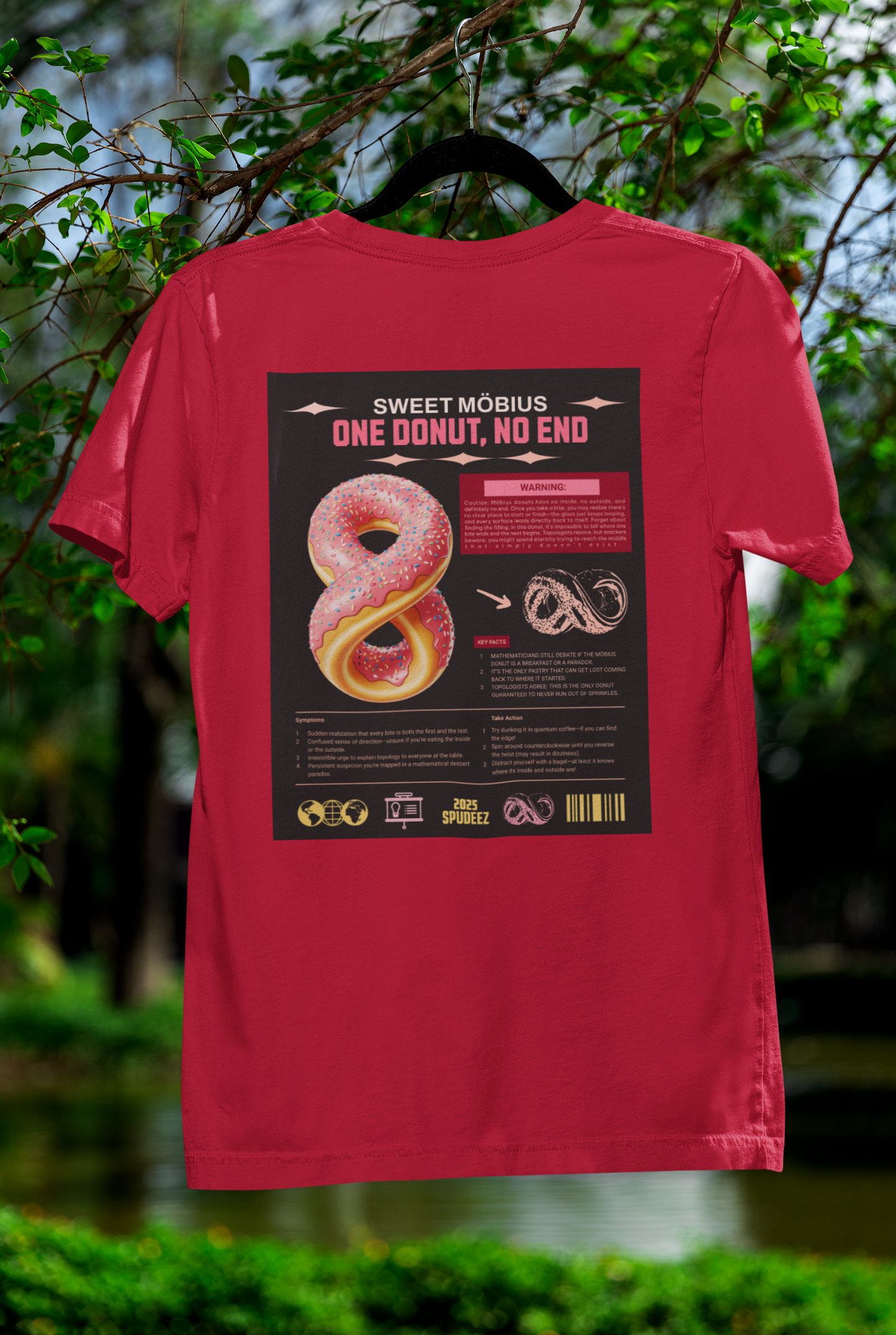 Sweet Möbius Donut: The Infinite Snack Poster Tee