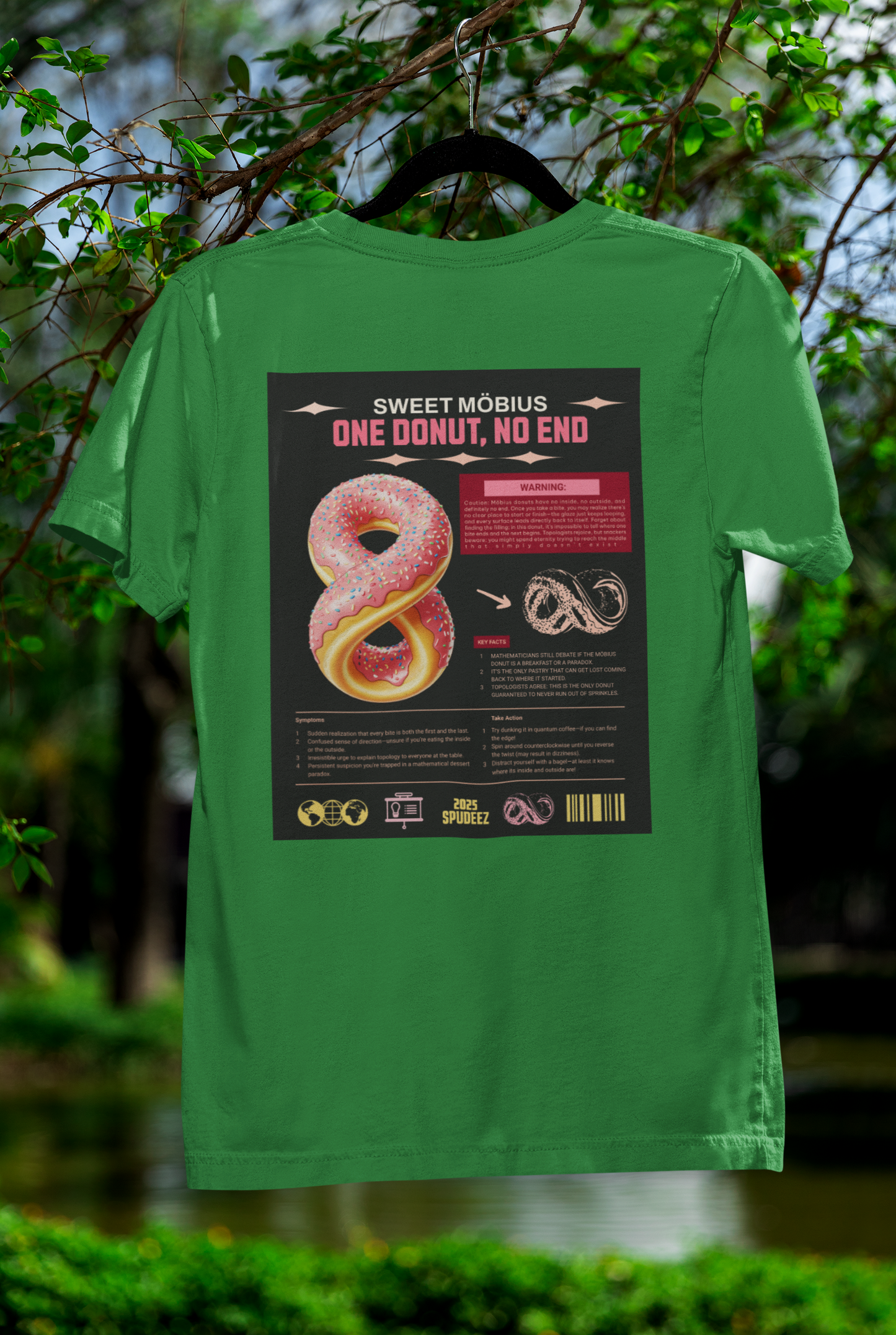 Sweet Möbius Donut: The Infinite Snack Poster Tee