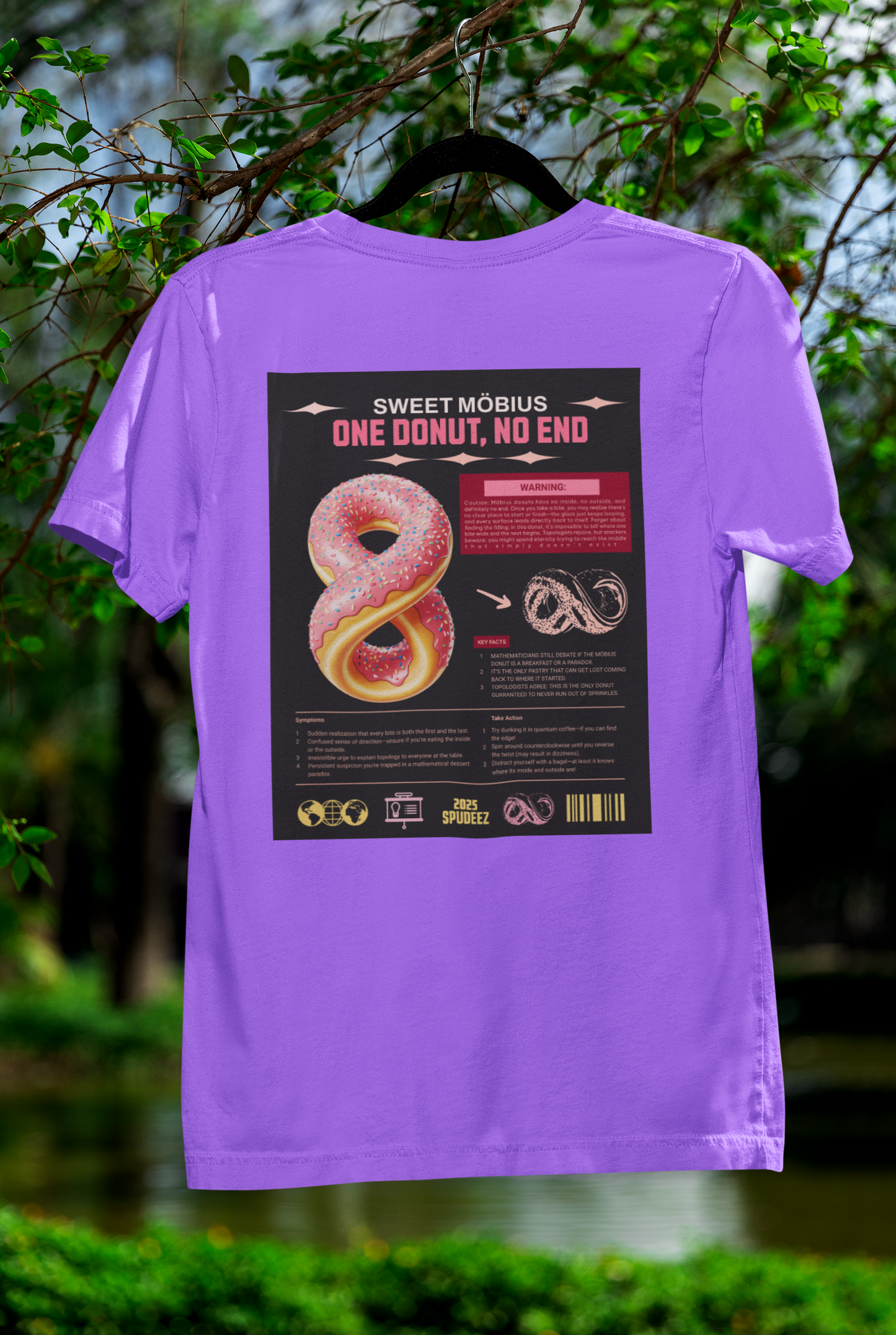 Sweet Möbius Donut: The Infinite Snack Poster Tee