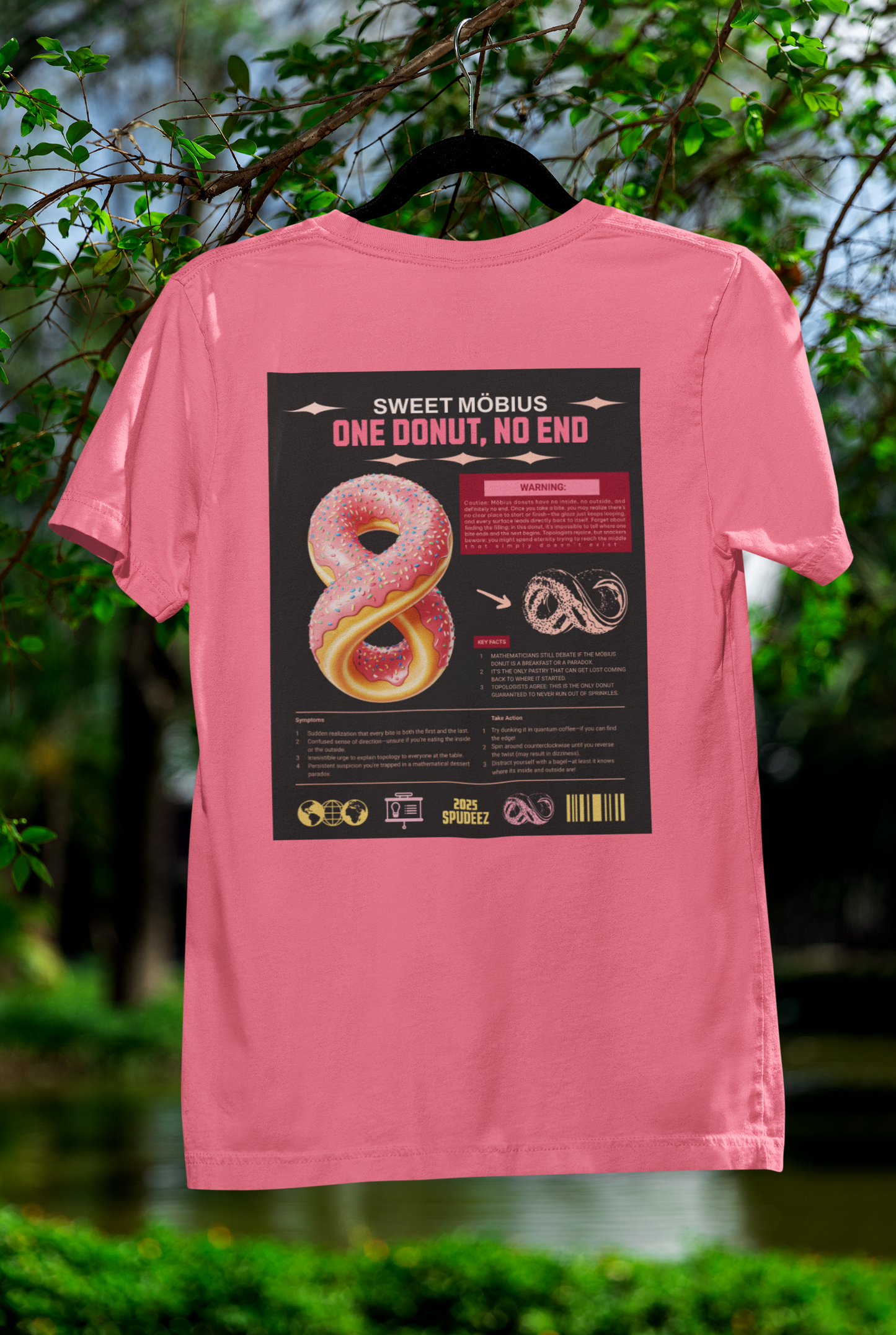Sweet Möbius Donut: The Infinite Snack Poster Tee