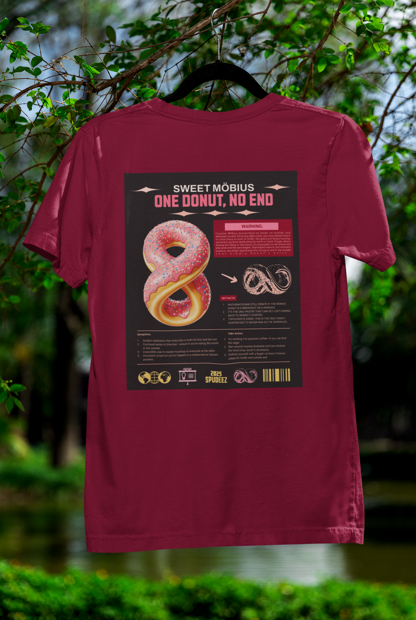 Sweet Möbius Donut: The Infinite Snack Poster Tee