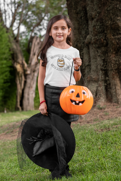 Wrapped In Gauze Mummy Kids Tee
