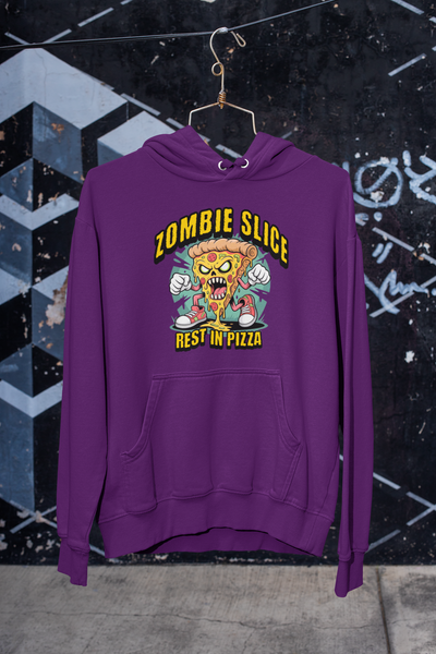 Rest In Pizza Zombie Hoodie
