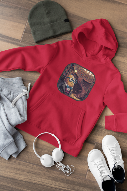 Lost In The Library Kids Hoodie