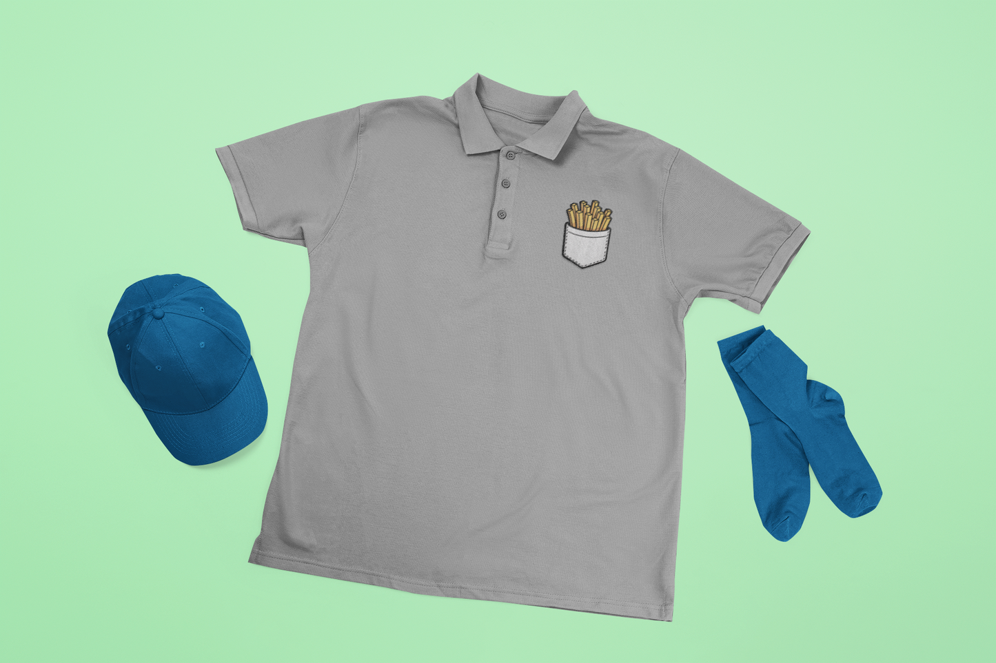 Pocket Fry Kids Polo Shirt