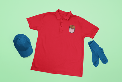Pocket Fry Kids Polo Shirt