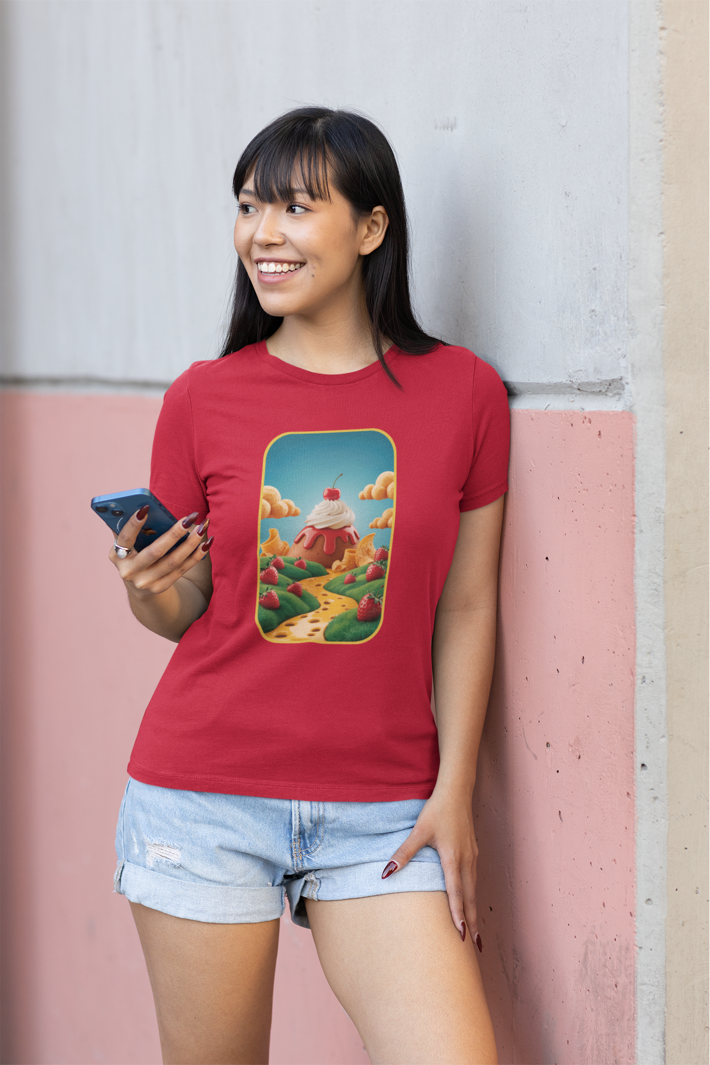 Strawberry Sundae Dreamscape Tee