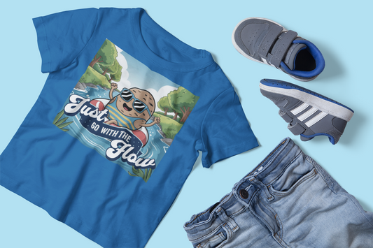 Just Go With The Flow Kids Tee