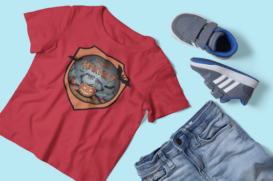 Beware The Harvest Kids Tee