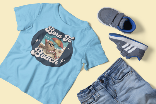 Born To Beach Kids Tee
