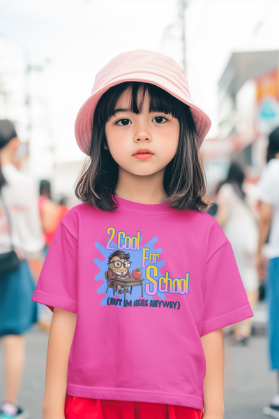2 Cool For School Kids Tee