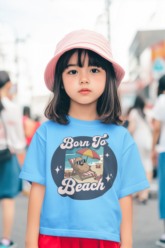 Born To Beach Kids Tee